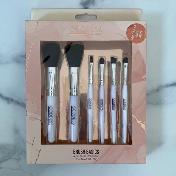 Goddess by Manna Kadar 6 Piece Brush Basics Set - Picture 2 of 6